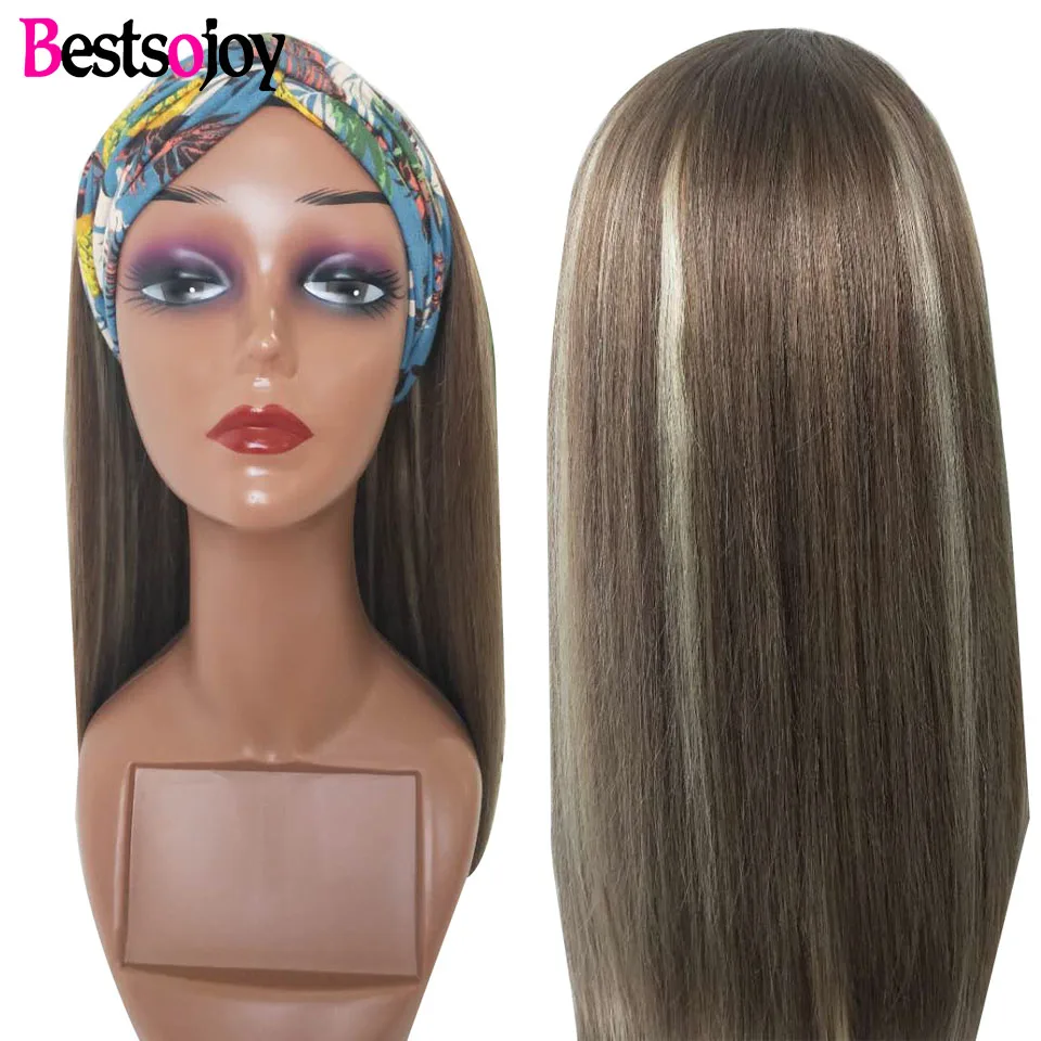 Straight Human Hair Wigs Highlight Headband Wig Peruvian Remy Full Machine Made Highlight2 Glueless Wig For Women 180 Density
Straight Human Hair Wigs Highlight Headband Wig Peruvian Remy Full Machine Made Highlight2 Glueless Wig For Women 180 Density