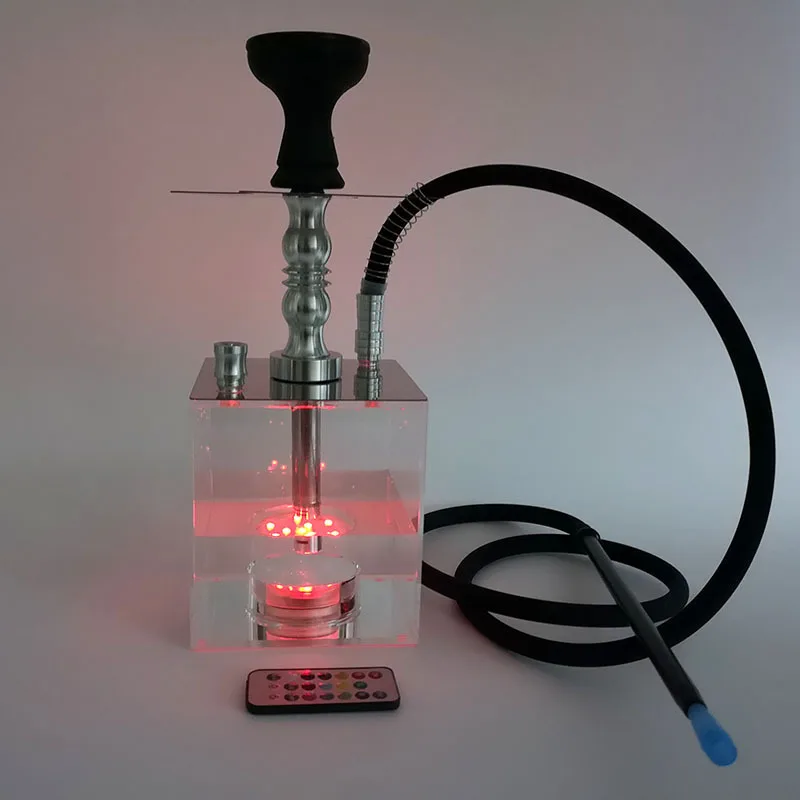 38cm High-end Arabian Shisha Quartet Acrylic With LED light Narguile Shisha Water Pipe Complete Smoking Hookah Accessories
38cm High-end Arabian Shisha Quartet Acrylic With LED light Narguile Shisha Water Pipe Complete Smoking Hookah Accessories