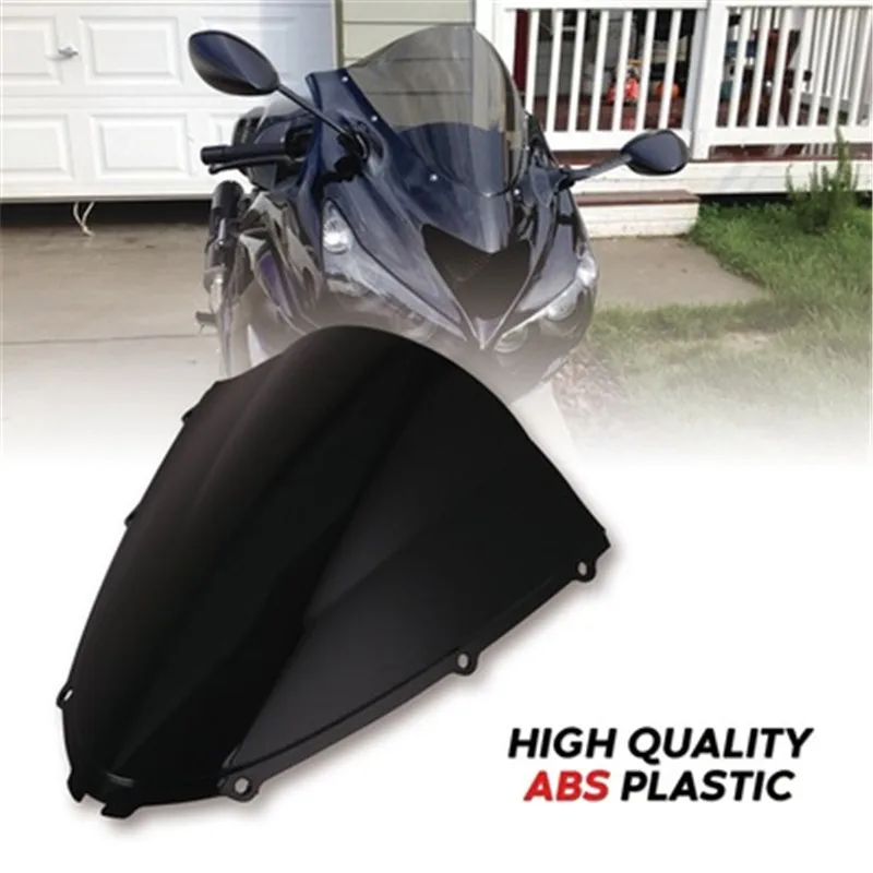 Motorcycle Windshield Windscreen for Kawasaki ZX14R ZZR1400 Double Bubble Motorcycle Wind Shield Deflectors
Motorcycle Windshield Windscreen for Kawasaki ZX14R ZZR1400 Double Bubble Motorcycle Wind Shield Deflectors