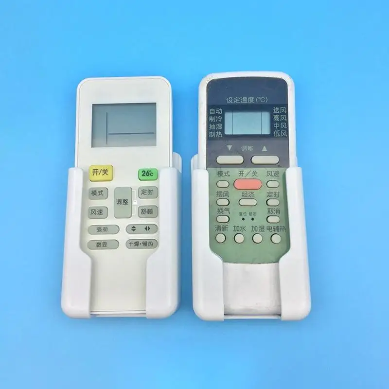 1 Pcs Air Conditioner Remote Control Shelf White Practical Tool | Дом и сад