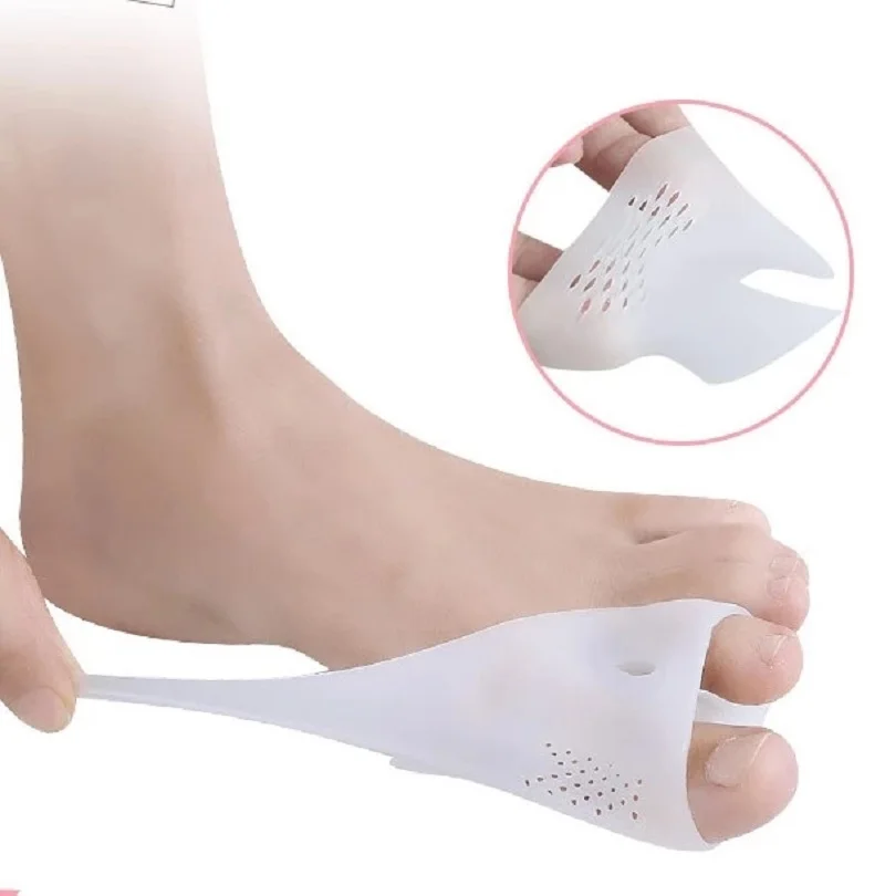 2pieces=1pair Two Toe Comfy Adjuster Bunion Corrector Relief Pain Thumb Protective Silicone Separator Hallux Valgus Foot Care
2pieces=1pair Two Toe Comfy Adjuster Bunion Corrector Relief Pain Thumb Protective Silicone Separator Hallux Valgus Foot Care