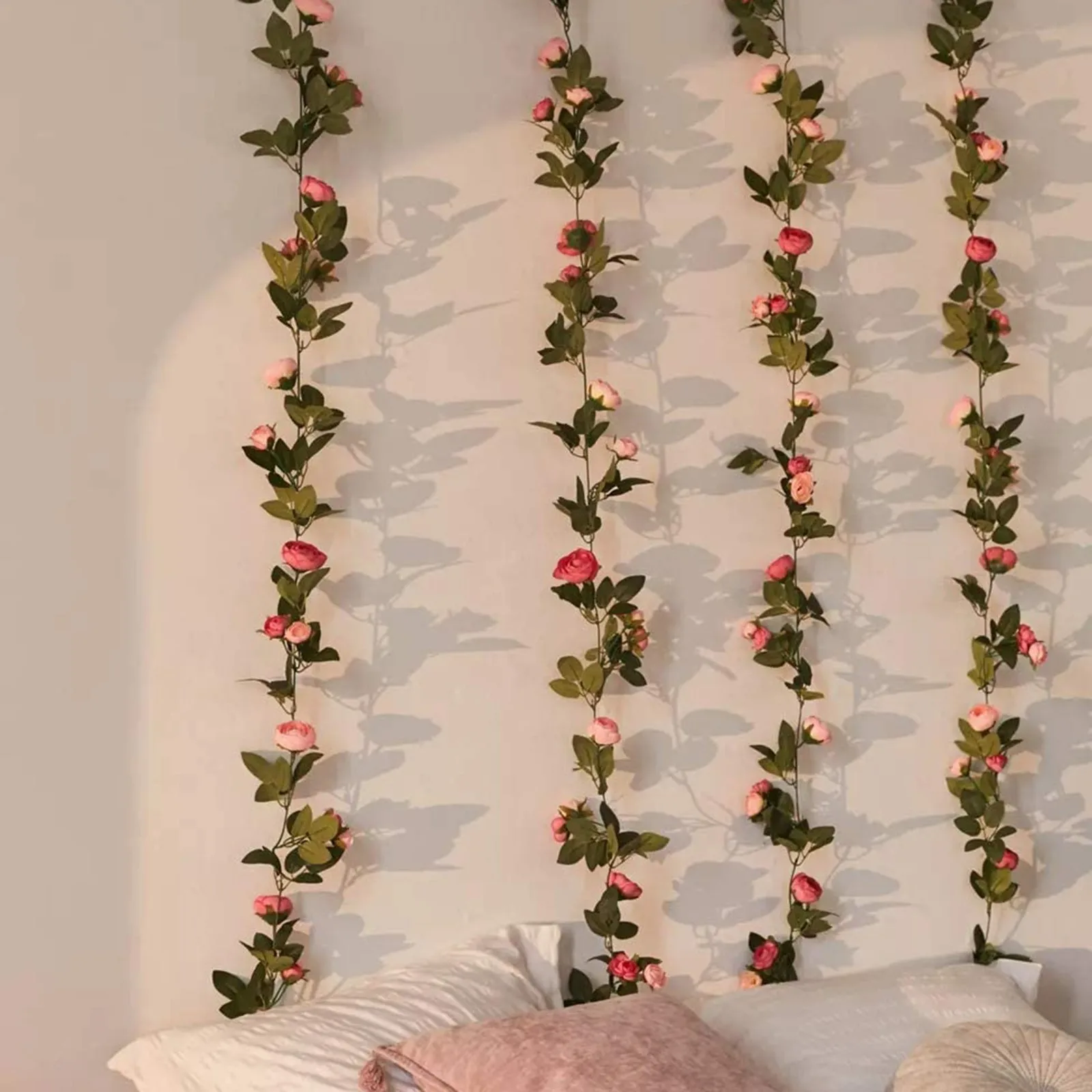 Flower Garland Fake Rose Vine Artificial Flowers Hanging Rose Ivy Hanging Basket Home Decor Christmas Decorations For Home
Flower Garland Fake Rose Vine Artificial Flowers Hanging Rose Ivy Hanging Basket Home Decor Christmas Decorations For Home