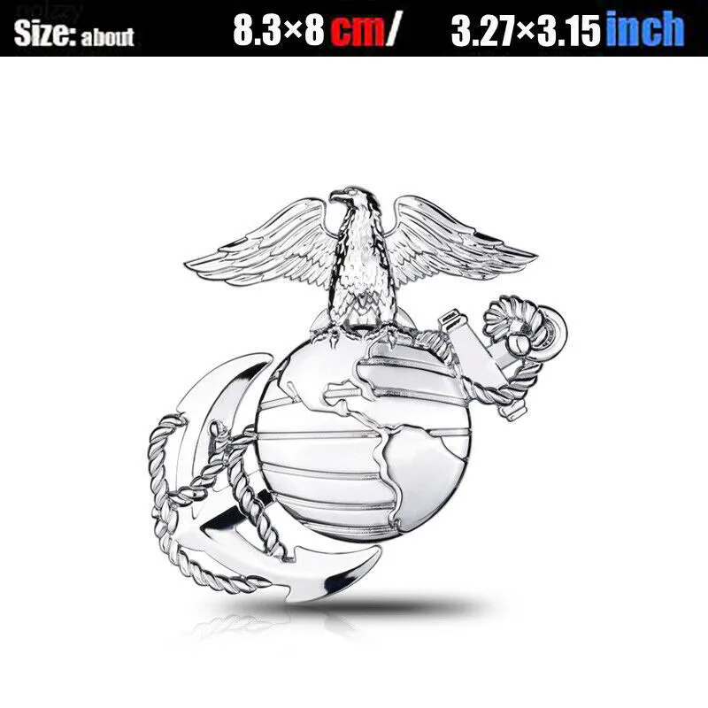 Car Badge Motorcycle Iron Badge Eagle Sticker U.S. Marine Corps Metal Eagle Badge Sticker Smooth Durable Car Accessories
Car Badge Motorcycle Iron Badge Eagle Sticker U.S. Marine Corps Metal Eagle Badge Sticker Smooth Durable Car Accessories