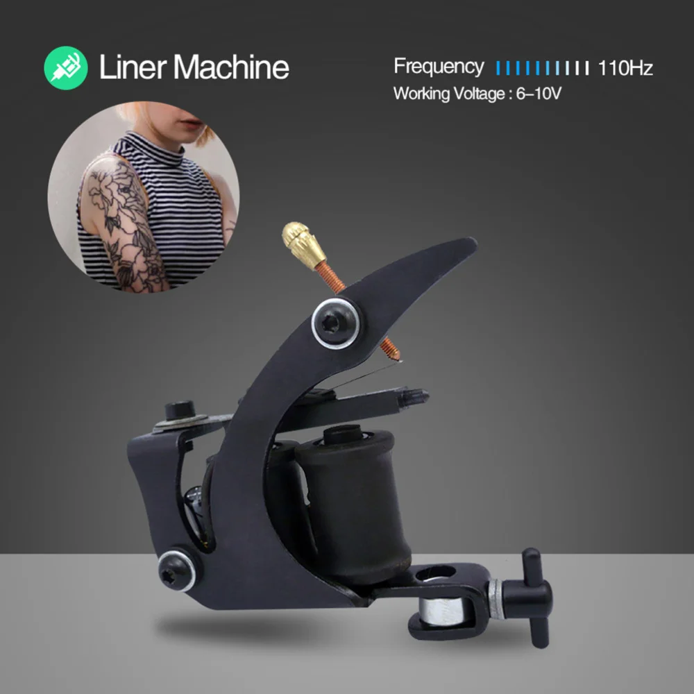 1 Set of Premium Tattoos Liner Machine Complete Tattoos Supplies Kit (US Plug)
1 Set of Premium Tattoos Liner Machine Complete Tattoos Supplies Kit (US Plug)