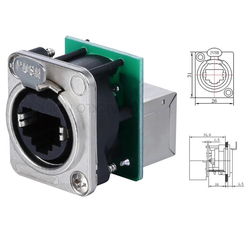 NMBJCKO RJ45 настенная тарелка etherCON D-Series
NMBJCKO RJ45 настенная тарелка etherCON D-Series