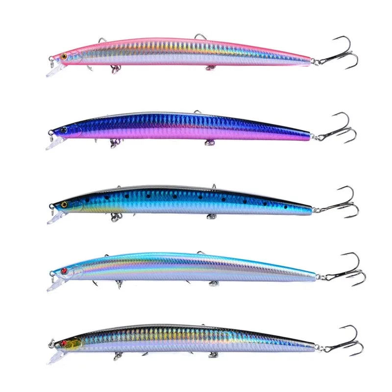 

1 Pcs/lot 24g 18cm Big Minnow Lure Floating Sea Fishing Lures Hard Bait Pesca Artificial Jig Wobblers Crankbait Fishing Tackle