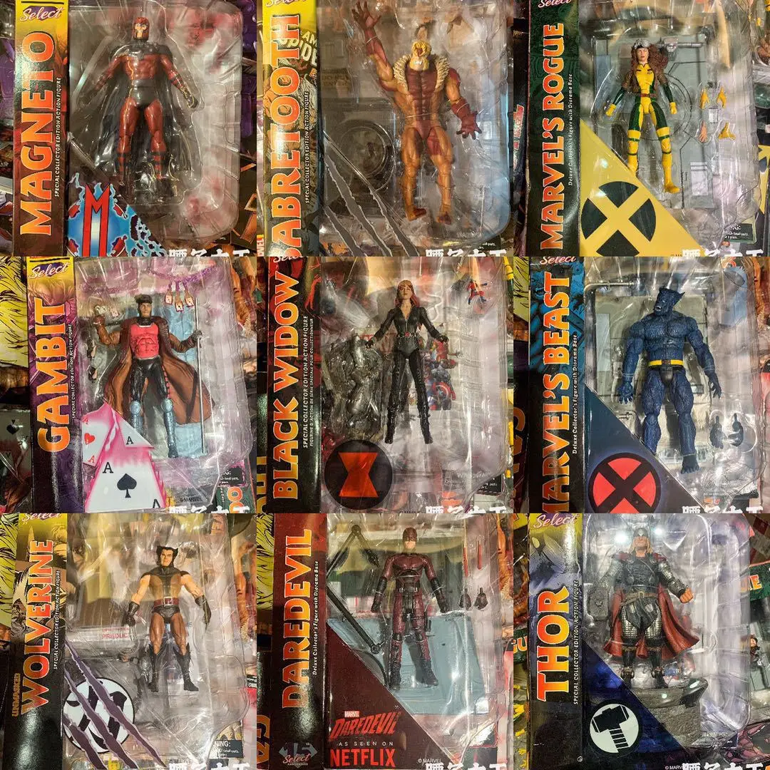 DST Sabretooth Tiger Little Naughty Blue Beast King Thanos Magneto Black Widow Daredevil Venom Tu Thor
DST Sabretooth Tiger Little Naughty Blue Beast King Thanos Magneto Black Widow Daredevil Venom Tu Thor