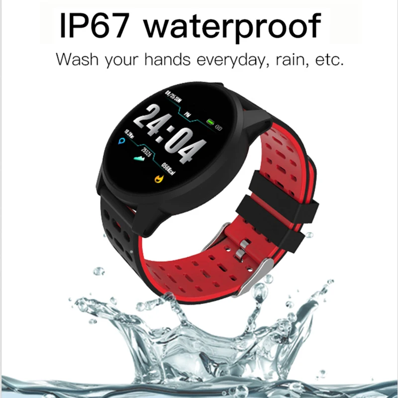 Fashion Smart Watch Men Women 2019 Sport Mens Digital Watch Pedometer Record Heart Rate Monitor Smartwatch for Android ios
Fashion Smart Watch Men Women 2019 Sport Mens Digital Watch Pedometer Record Heart Rate Monitor Smartwatch for Android ios