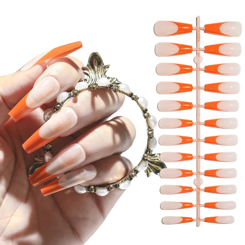 10-color Solid Color with Colorful Ballet Fake Nail Patch French T-shaped Wearable Full Nail Extension Nail Accessories NTS-92
10-color Solid Color with Colorful Ballet Fake Nail Patch French T-shaped Wearable Full Nail Extension Nail Accessories NTS-92
