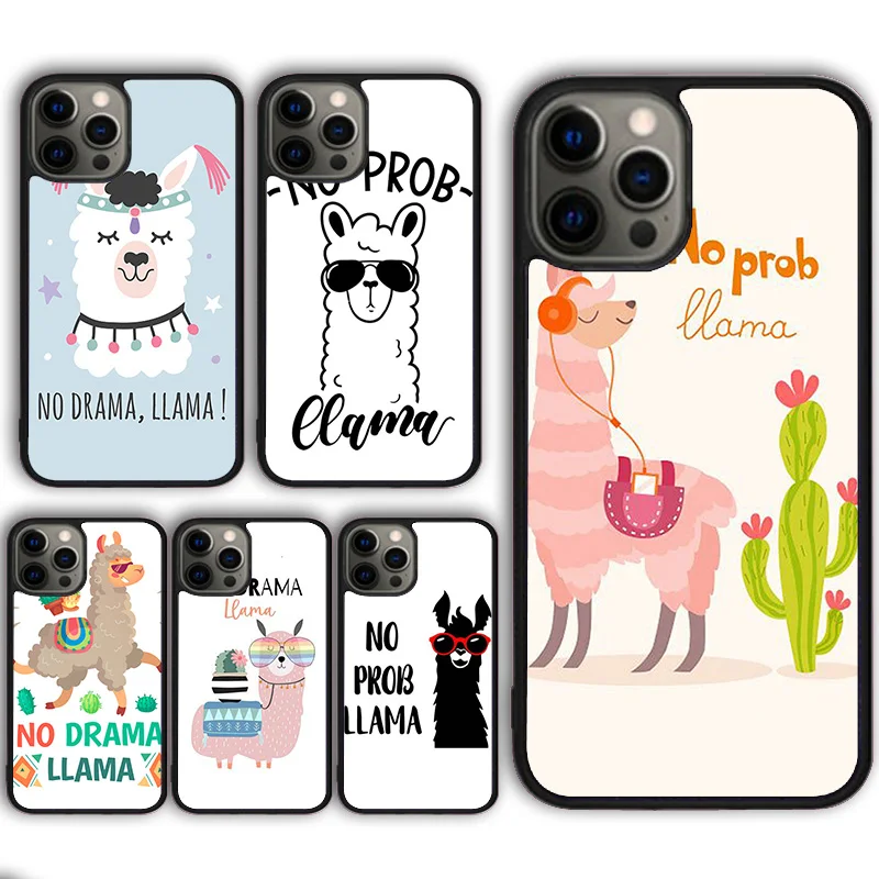 Чехол для телефона с ламой-ламой iPhone 13 11 12 Mini Pro Max X XR XS 6 7 8 Plus SE2020 Samsung S20 21 Ultra |