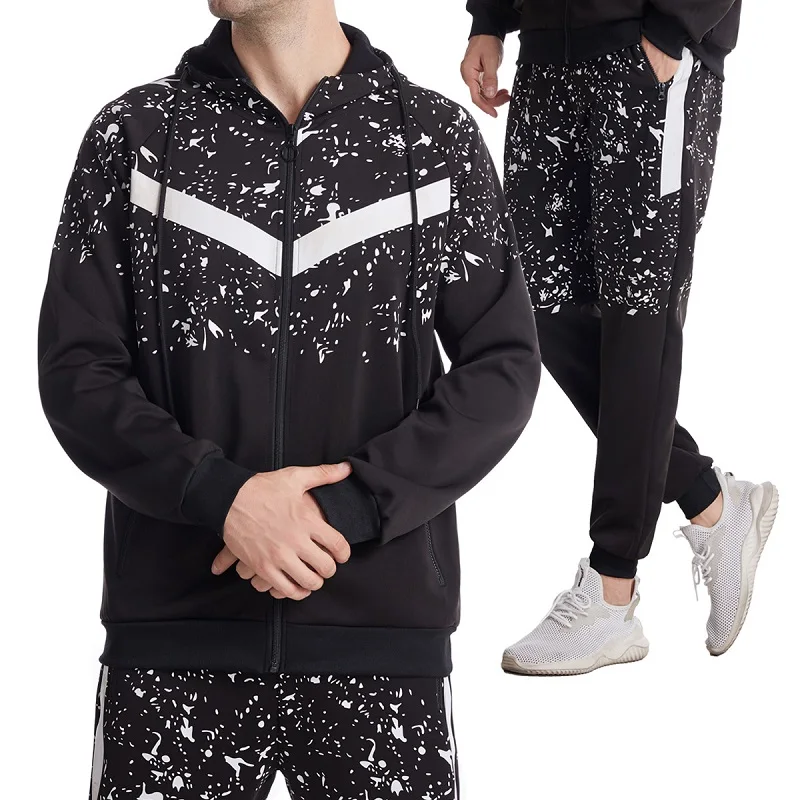 2022 New Sportswear Casual Suit Men's European Size Plus Size Hooded Top And Trousers Two-Piece Suit
2022 New Sportswear Casual Suit Men's European Size Plus Size Hooded Top And Trousers Two-Piece Suit