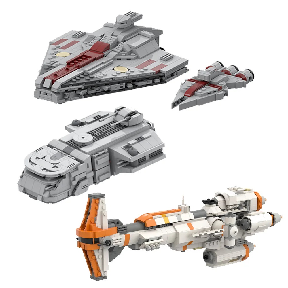 Military Assault Ship Light Cruiser TIE Modified Interceptor Y Wing MOC Warrior Rebellion Space Wars Building Blocks Toys Kids
Military Assault Ship Light Cruiser TIE Modified Interceptor Y Wing MOC Warrior Rebellion Space Wars Building Blocks Toys Kids