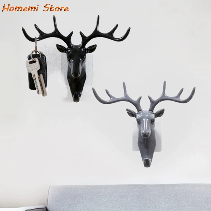 Deer Head Antlers Wall Hanger Wall Decoration For Hanging Clothes Hat Scarf Key Hanging Storge Holder Coat Hanger
Deer Head Antlers Wall Hanger Wall Decoration For Hanging Clothes Hat Scarf Key Hanging Storge Holder Coat Hanger