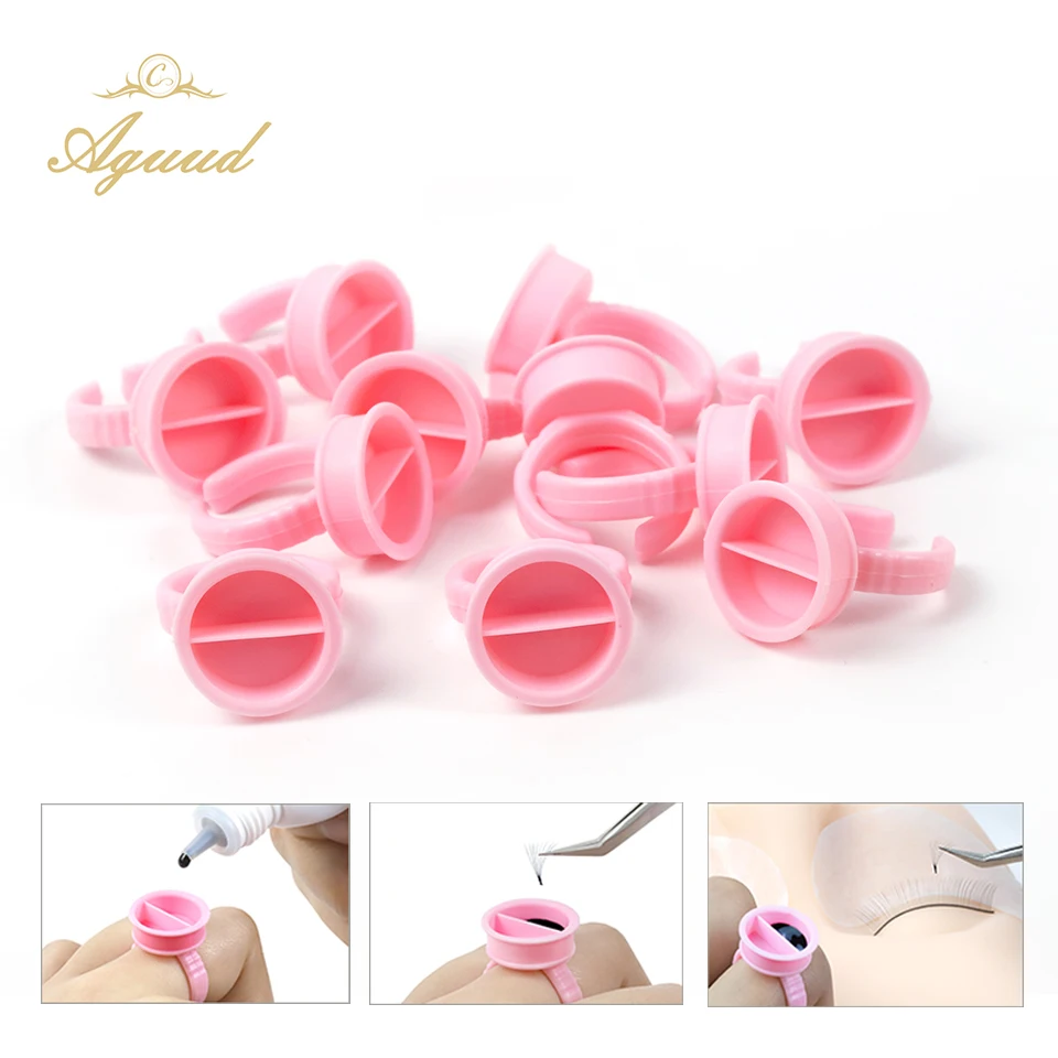 100Pcs Disposable Eyelash Extension Glue Rings Cup Eyelash Extension Glue Holder Pallet Tattoo Pigment Adhesive Glue Container
100Pcs Disposable Eyelash Extension Glue Rings Cup Eyelash Extension Glue Holder Pallet Tattoo Pigment Adhesive Glue Container