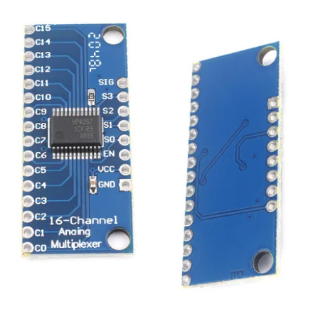 CD74HC4067 16-канальный с аналоговым и цифровым дисплеем мультиплексор коммутационная