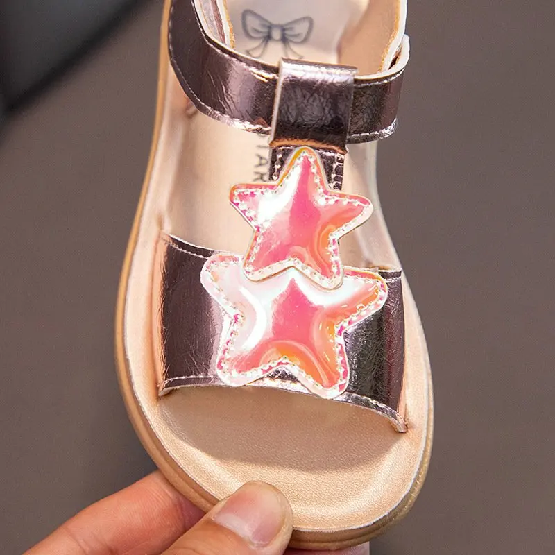 Kids Summer Girls Sandals Fashion SUmmer Shoes For Children Girl Sandales Lightweight Sole Toddlers Sandalias Size 26~37#Pink
Kids Summer Girls Sandals Fashion SUmmer Shoes For Children Girl Sandales Lightweight Sole Toddlers Sandalias Size 26~37#Pink