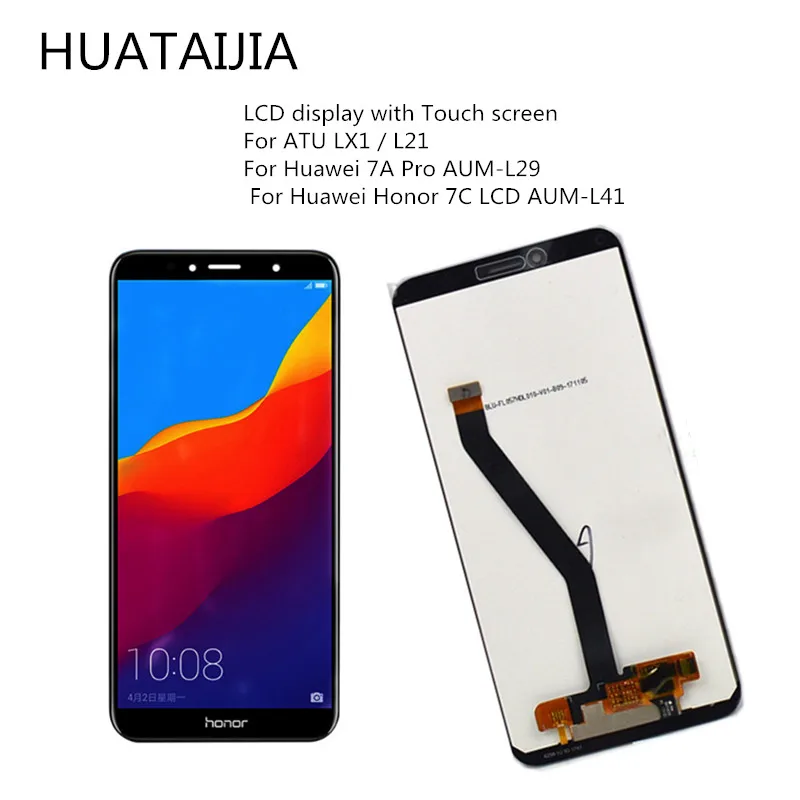 Для ATU LX1/L21, для Huawei 7A Pro AUM-L29, новый дисплей 5,99 дюйма для Huawei Honor 7C, ЖК-дисплей, цифровой преобразователь сенсорного экрана
Для ATU LX1/L21, для Huawei 7A Pro AUM-L29, новый дисплей 5,99 дюйма для Huawei Honor 7C, ЖК-дисплей, цифровой преобразователь сенсорного экрана