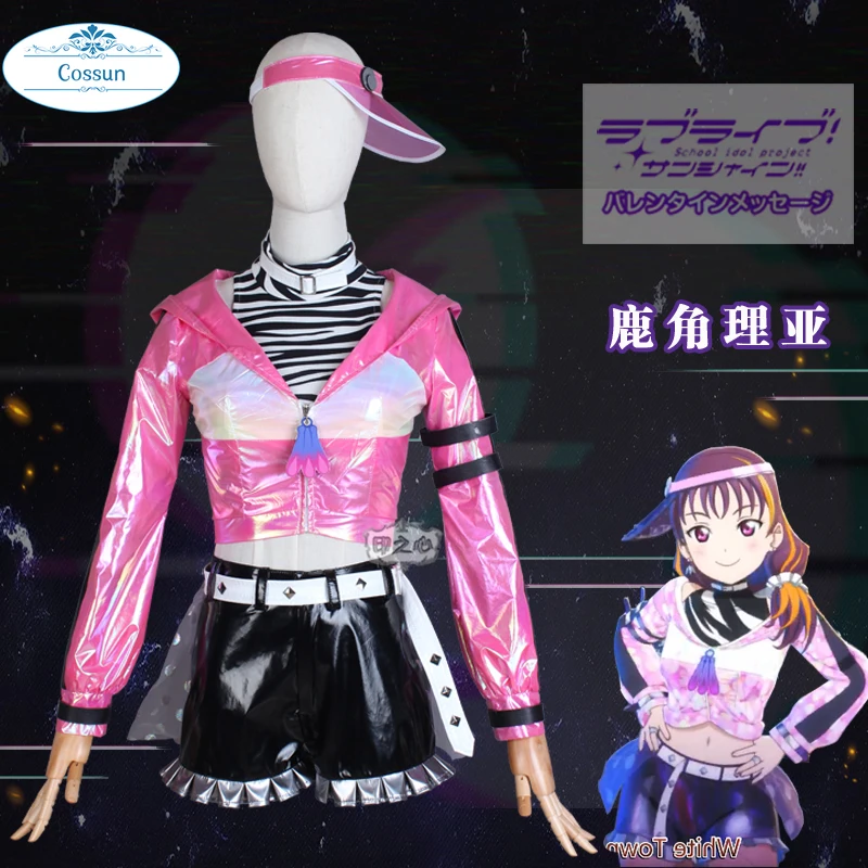Anime! LoveLive!Sunshine! Students Idol Saint Snow Kazuno Leah Lovely Uniform Cosplay Costume Halloween Suit Women Free Shipping
Anime! LoveLive!Sunshine! Students Idol Saint Snow Kazuno Leah Lovely Uniform Cosplay Costume Halloween Suit Women Free Shipping