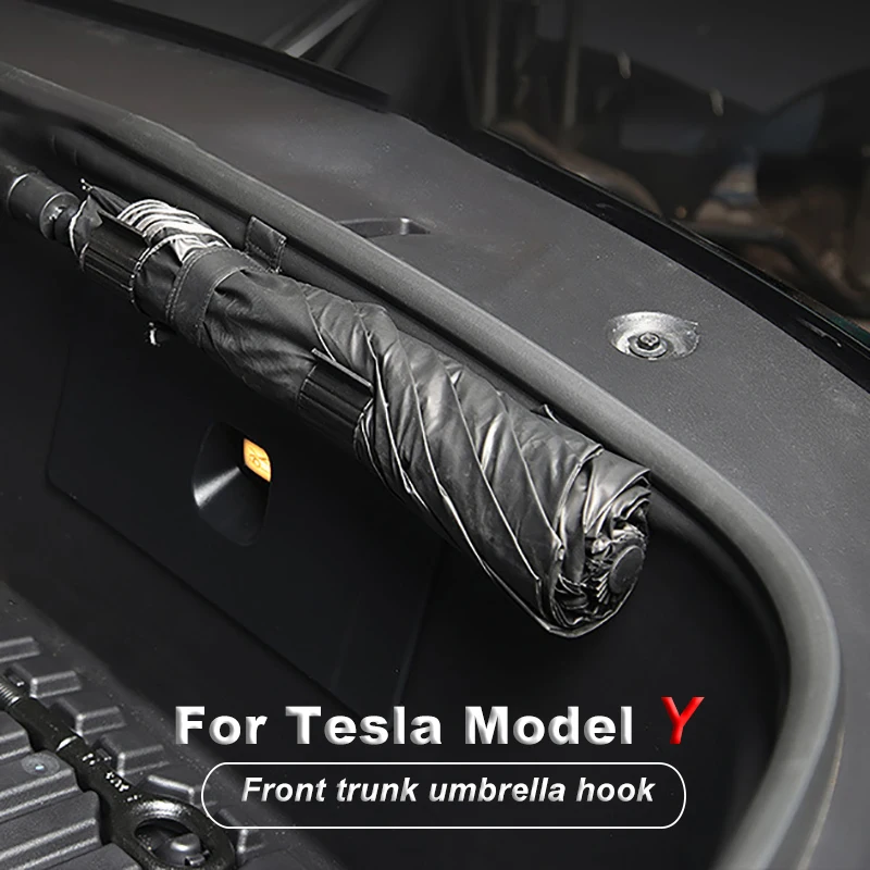 2Pcs Car Front Trunk Hook Holder for Tesla Model Y 2021Anti Swinging Umbrella Storage Hanging Accessories Interior Parts Product
2Pcs Car Front Trunk Hook Holder for Tesla Model Y 2021Anti Swinging Umbrella Storage Hanging Accessories Interior Parts Product