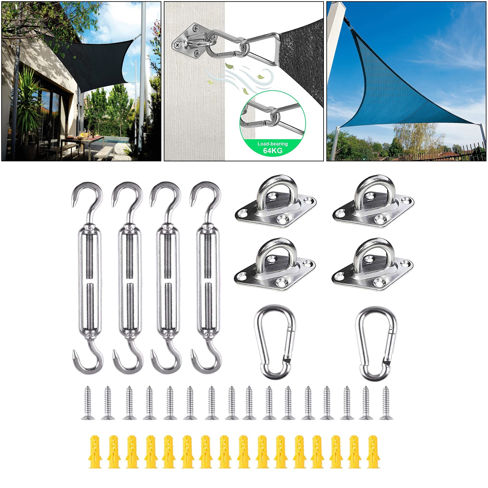 Солнцезащитный козырек 6 'комплект оборудования для квадратной/прямоугольной сверхпрочной установки 
Солнцезащитный козырек 6 'комплект оборудования для квадратной/прямоугольной сверхпрочной установки