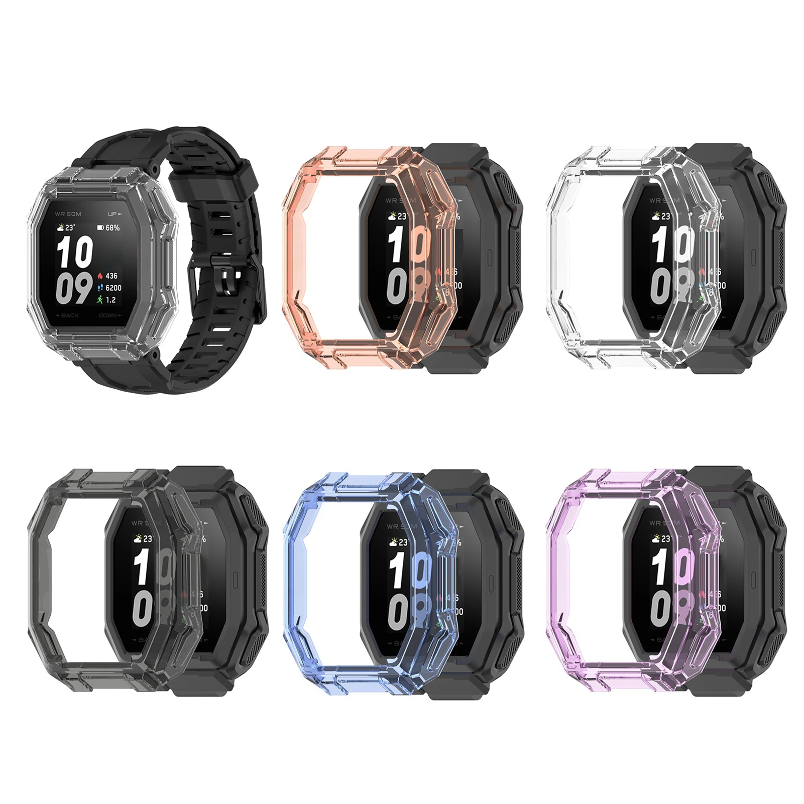 For Amazfit Ares Soft TPU Protective Case Cover Protection CoversShell Smart Watch Bracelet Protector Frame For Amazfit Ares
For Amazfit Ares Soft TPU Protective Case Cover Protection CoversShell Smart Watch Bracelet Protector Frame For Amazfit Ares