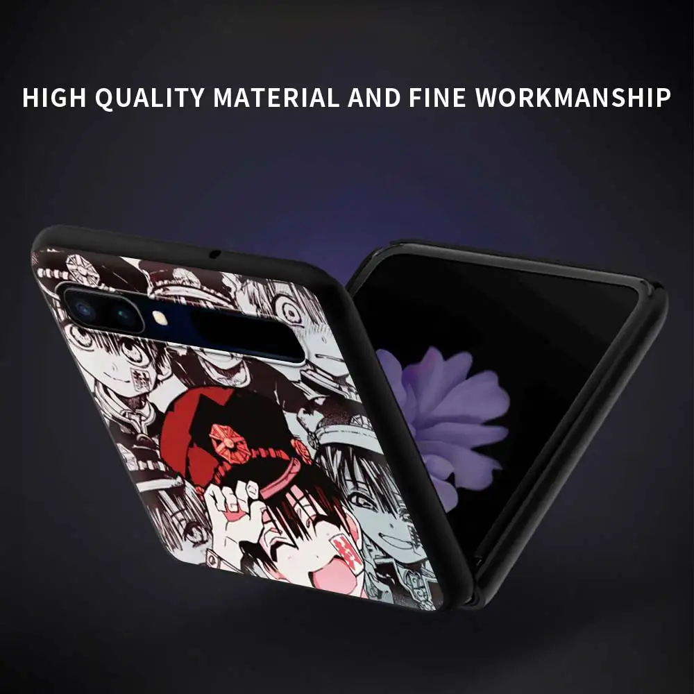 Phone Case For Samsung Galaxy Z Flip Fold Hard PC Cover For Galaxy ZFlip 5G Mobile Bag Shell Toilet Bound Hanako Kun Anime cute
Phone Case For Samsung Galaxy Z Flip Fold Hard PC Cover For Galaxy ZFlip 5G Mobile Bag Shell Toilet Bound Hanako Kun Anime cute