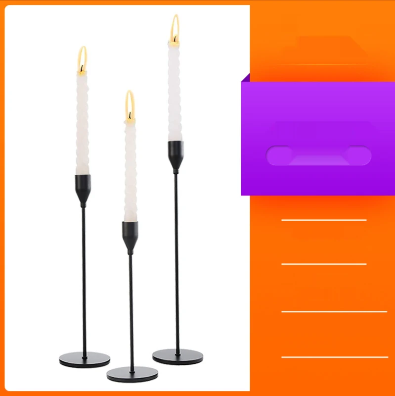 Black candlestick candlestick cup decoration home candlelight dinner wedding candlestick ornaments dining table decor
Black candlestick candlestick cup decoration home candlelight dinner wedding candlestick ornaments dining table decor