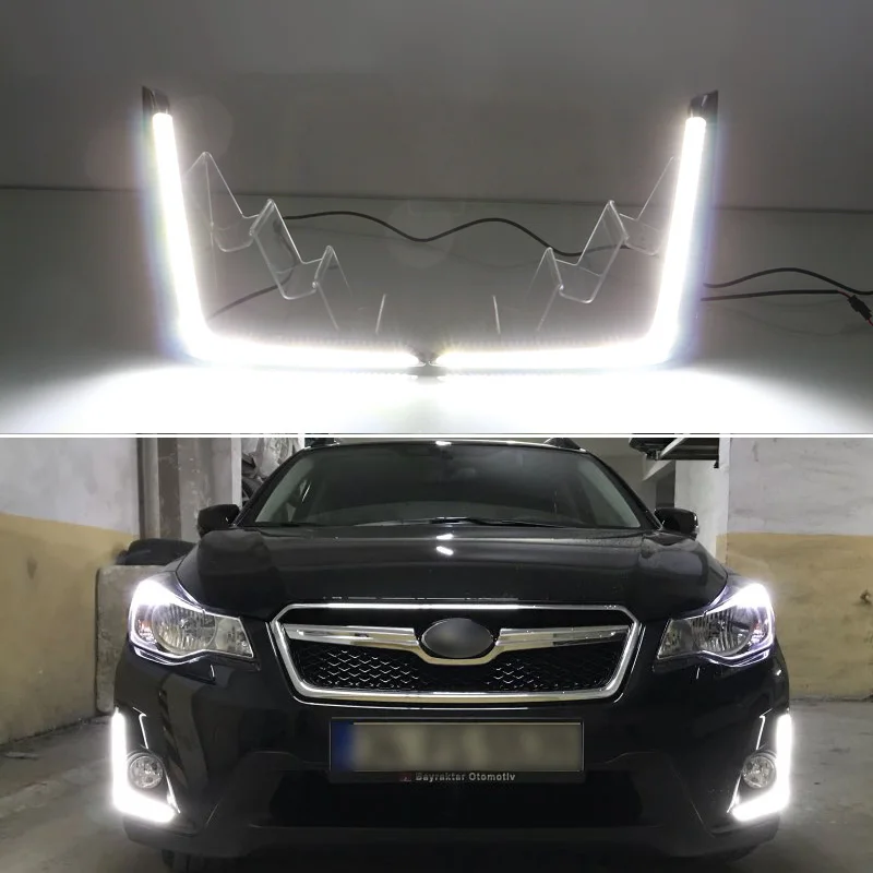 DNO Car LED Daytime Running Lights For Subaru XV 2016 2017 12V Auto Dimming DRL Signal Daylights Foglamp
DNO Car LED Daytime Running Lights For Subaru XV 2016 2017 12V Auto Dimming DRL Signal Daylights Foglamp