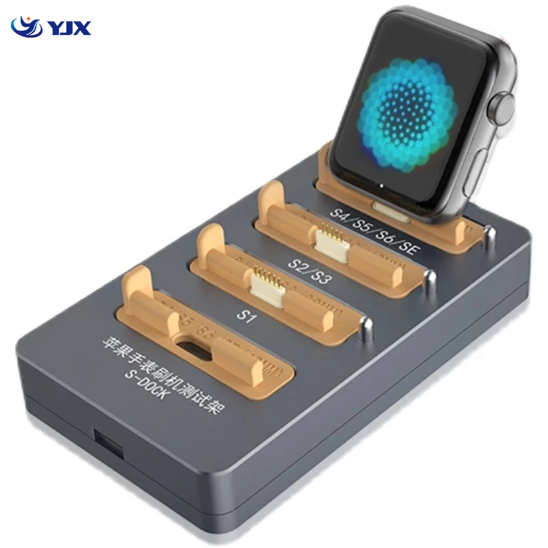 JCID AIXUN S-DOCK Test Stand Restore for iWatch S1 S2 S3 S4 S5 S6 for Apple Watch IBUS Reboot Screen Touch Failure Repair Tool
JCID AIXUN S-DOCK Test Stand Restore for iWatch S1 S2 S3 S4 S5 S6 for Apple Watch IBUS Reboot Screen Touch Failure Repair Tool