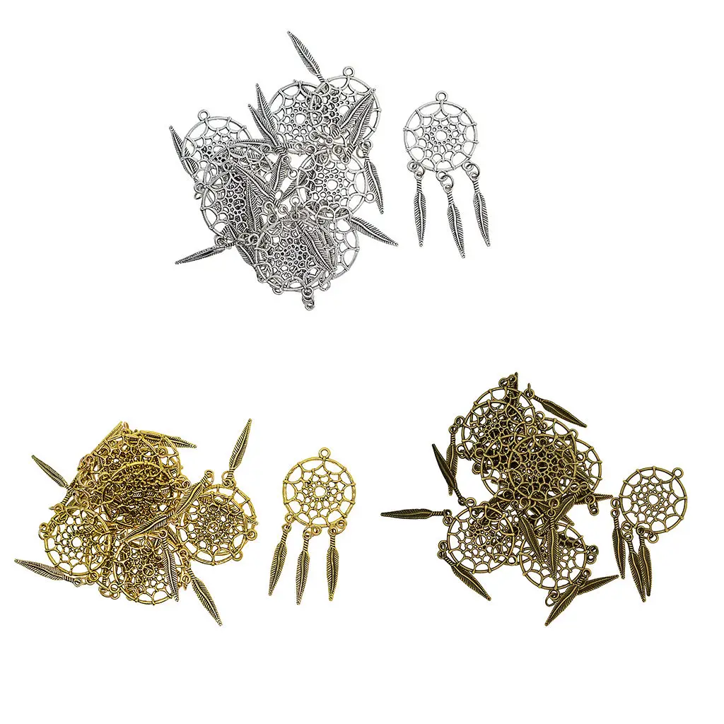 10 Piece Alloy Feather Tassel Charms Pendants Jewelry Making Accessories for DIY Necklace Bracelet Earrings Hair Accessories
10 Piece Alloy Feather Tassel Charms Pendants Jewelry Making Accessories for DIY Necklace Bracelet Earrings Hair Accessories