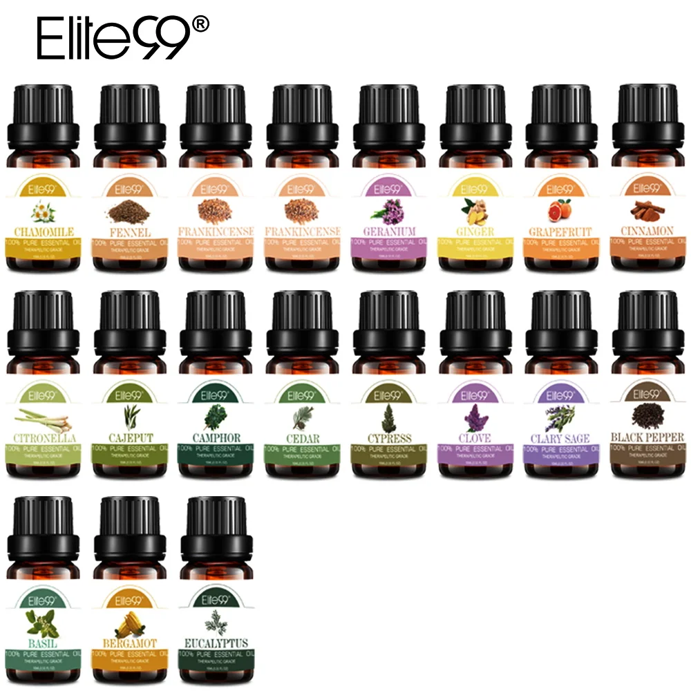 

Elite99 10ml Pine Needles Pure Essential Oils Aromatherapy Diffusers Essential Oils Massage Relieve Stress Oil Sleep Air Fresh