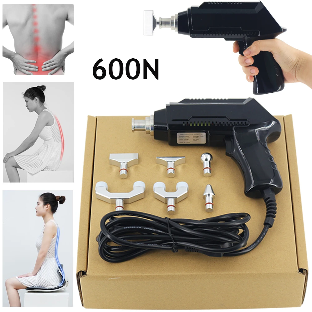 Chiropractic Electric Correction Gun Intensity Therapy Instrument 600N Body Massage Relax Correction Adjustable Massager
Chiropractic Electric Correction Gun Intensity Therapy Instrument 600N Body Massage Relax Correction Adjustable Massager