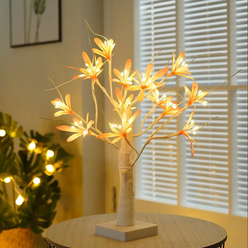 90 Led Plum Tree Night Light Battery-Powered Desktop Table Lamp Bedroom Bedside Lamp Wedding Party Christmas Holiday Decorative
90 Led Plum Tree Night Light Battery-Powered Desktop Table Lamp Bedroom Bedside Lamp Wedding Party Christmas Holiday Decorative