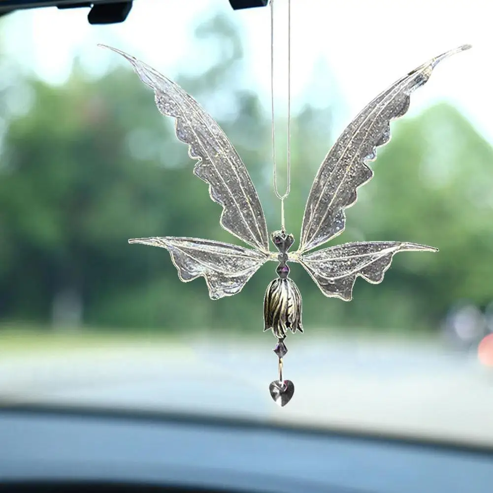 Car Interior Decoration Pendant Fairy Hanging Crystal Room Durable Accessories With Suncatch Decoration Beautiful Wing R7K2 L8K7
Car Interior Decoration Pendant Fairy Hanging Crystal Room Durable Accessories With Suncatch Decoration Beautiful Wing R7K2 L8K7