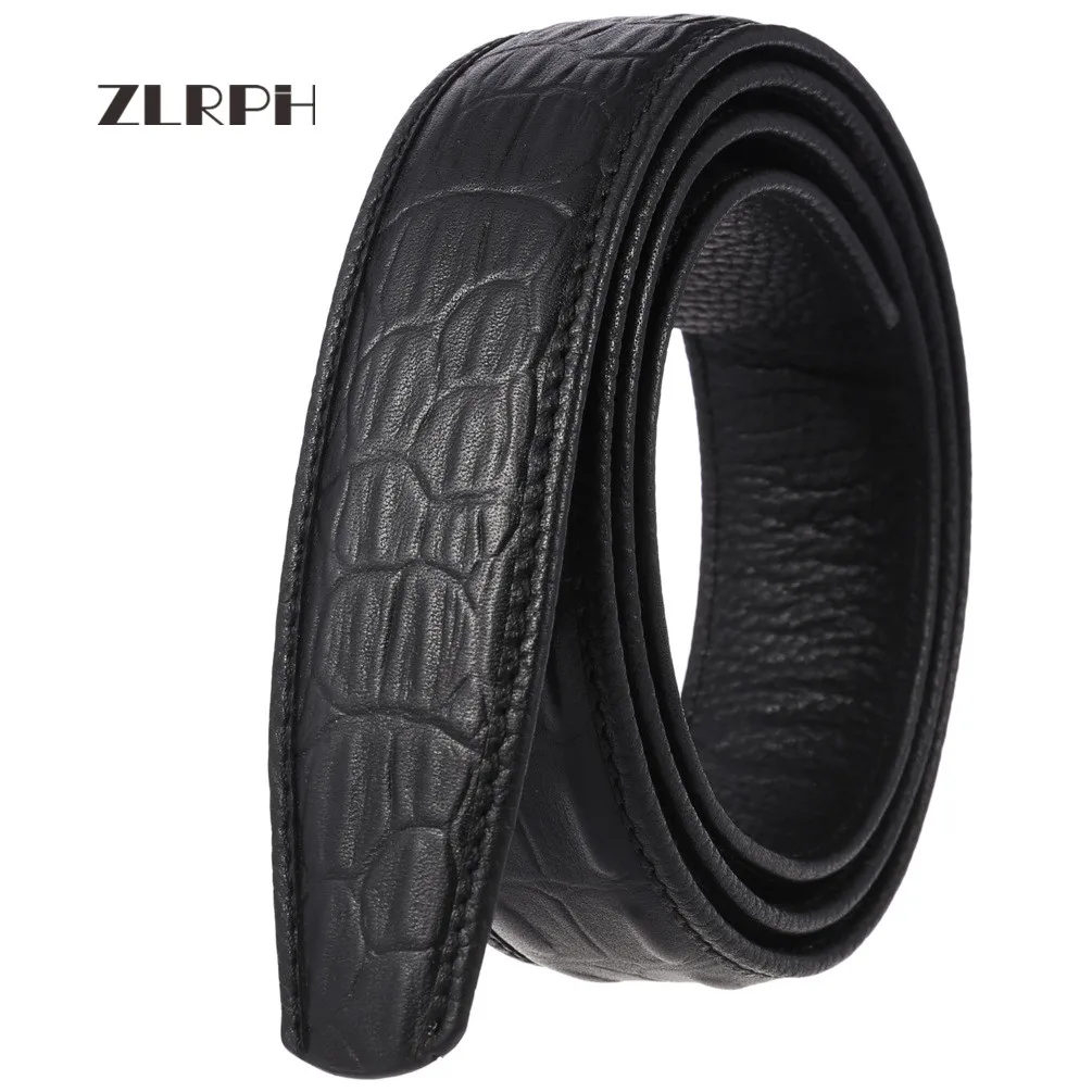 ZLRPH Brand No Buckle Genuine Leather Automatic Belt Body Strap Without Buckle Belts Men 100% cowhide crocodile pattern
ZLRPH Brand No Buckle Genuine Leather Automatic Belt Body Strap Without Buckle Belts Men 100% cowhide crocodile pattern