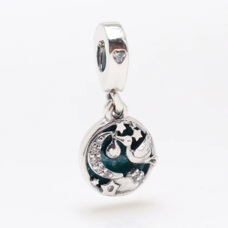 Hot S925 Silver Stork And Shining Star Pendant Creative White Crane Necklace Pendant Surprise Gift
Hot S925 Silver Stork And Shining Star Pendant Creative White Crane Necklace Pendant Surprise Gift