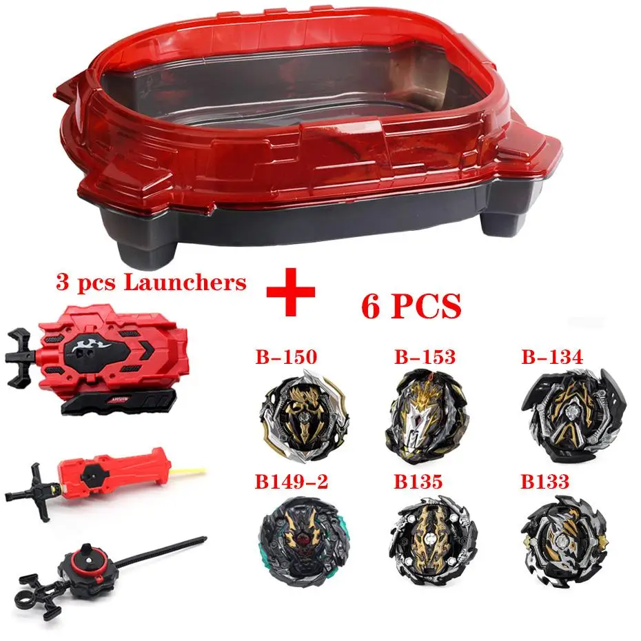 Takara tomy набор пусковых Beyblade игрушки B 154 153 взрыв спиннинг игрушка бейблэйд Bay