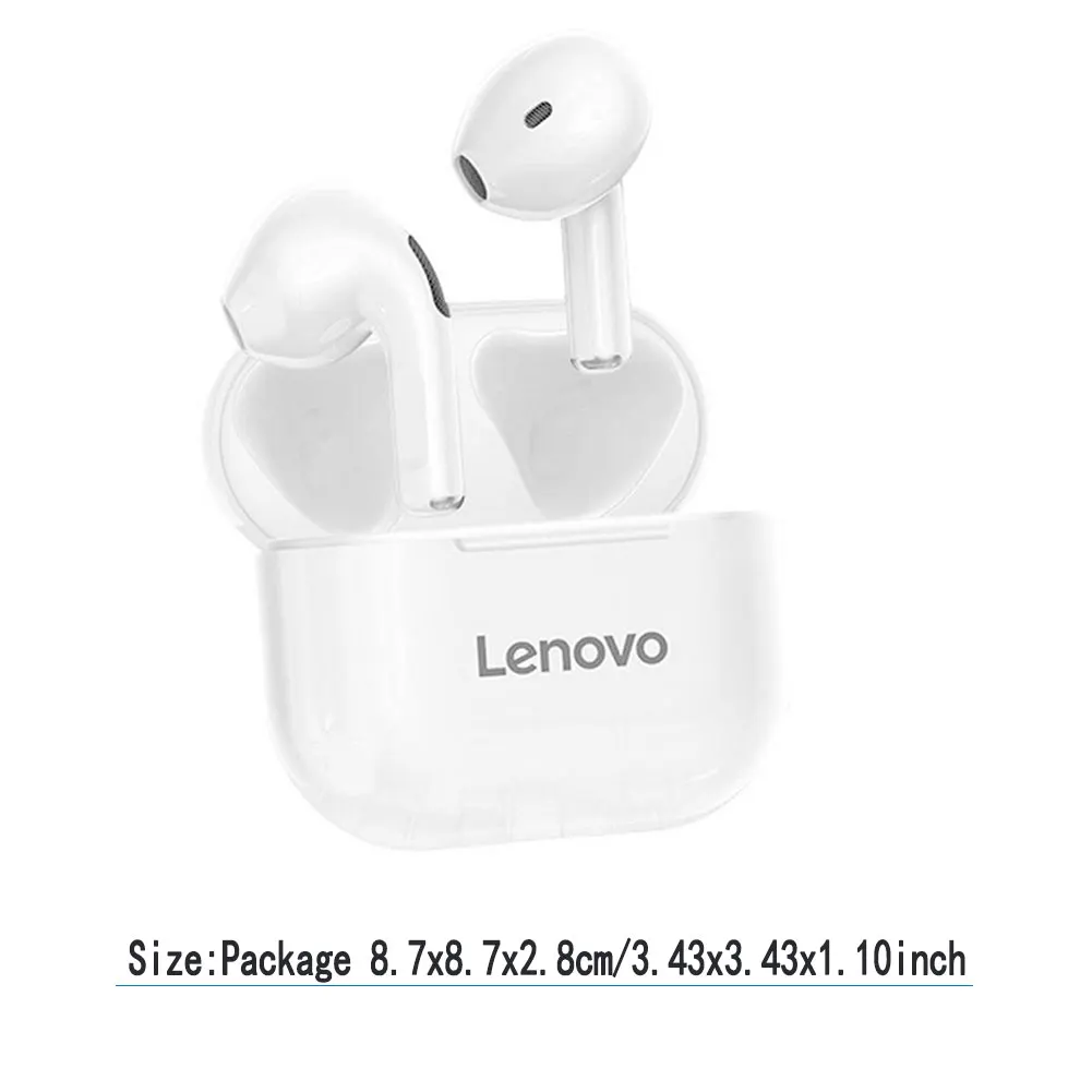 Original Lenovo LP40 Wireless Headphones TWS Bluetooth Earphones Touch Control Sport Headset Stereo Earbuds For Phone Android 
Original Lenovo LP40 Wireless Headphones TWS Bluetooth Earphones Touch Control Sport Headset Stereo Earbuds For Phone Android