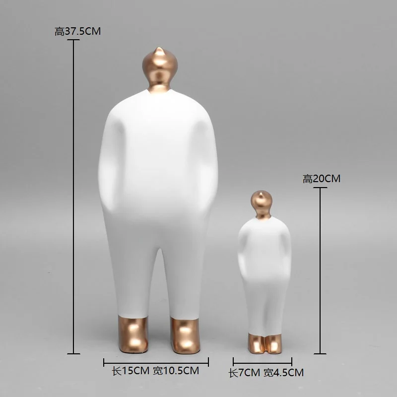 Luxury Sculpture Decoration Nordic Small Creative Ornament Modern Room Adornos Para Casa Decoracion Sala De Pared Decor BK50HD 
Luxury Sculpture Decoration Nordic Small Creative Ornament Modern Room Adornos Para Casa Decoracion Sala De Pared Decor BK50HD