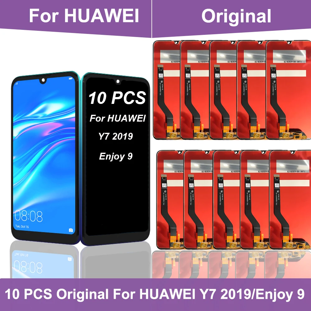 Wholesale 10 pcs For Huawei Y7 2019 LCD DUB-LX3 DUB-L23 DUB-LX1 Display Touch Screen Digitizer Assembly Replacemen
Wholesale 10 pcs For Huawei Y7 2019 LCD DUB-LX3 DUB-L23 DUB-LX1 Display Touch Screen Digitizer Assembly Replacemen