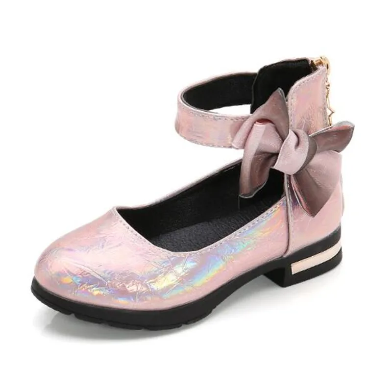 Girls High Heels Shoes Autumn Bow Princess Leather Shoe Soft Bottom Children's Elegant Solid Color Breathable Girl Shoe
Girls High Heels Shoes Autumn Bow Princess Leather Shoe Soft Bottom Children's Elegant Solid Color Breathable Girl Shoe