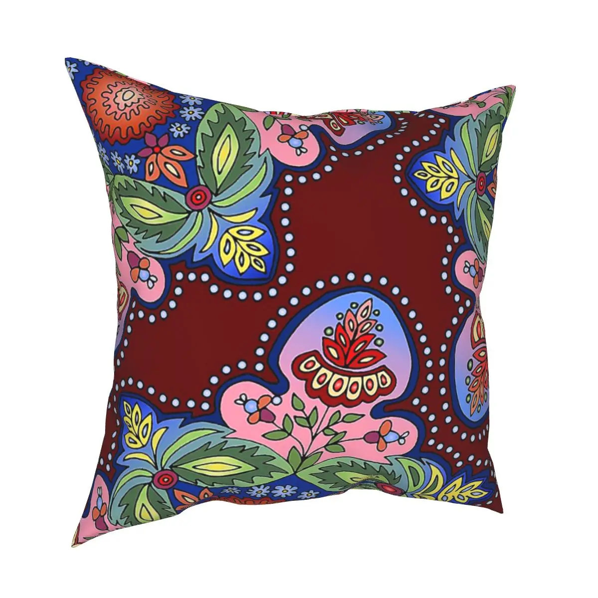 Наволочка с фольклорным рисунком, 40 х40 см
Наволочка с фольклорным рисунком, 40 х40 см