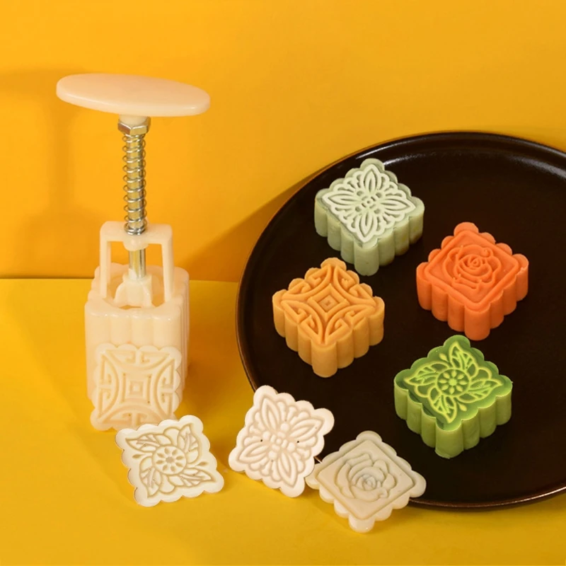 YYSD Cookie Cutter Moon Cake Mould with Stamps Mid Autumn Festival DIY Decoration Mid Autumn Festival Thickness Adjustable
YYSD Cookie Cutter Moon Cake Mould with Stamps Mid Autumn Festival DIY Decoration Mid Autumn Festival Thickness Adjustable