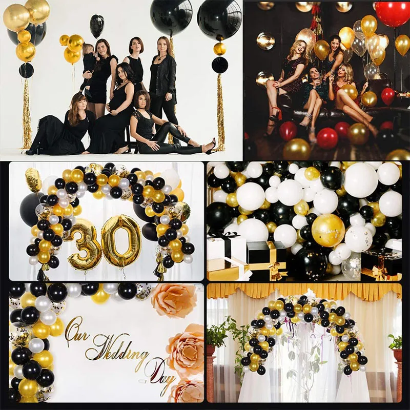 51pcs/set Black Gold 50 Birthday Party Decorations 50 Years Anniversary Balloon Happy 50th Birthday Banner Decor Supplies
51pcs/set Black Gold 50 Birthday Party Decorations 50 Years Anniversary Balloon Happy 50th Birthday Banner Decor Supplies