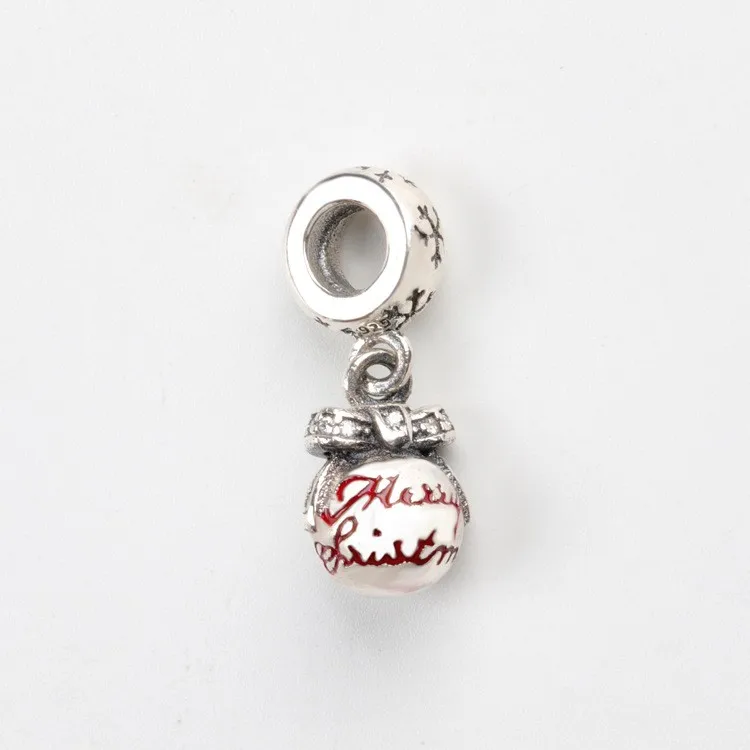 Original 925 Sterling Silver Charm New Happy Christmas Decoration Ball Pendant Fit Pandora Women Bracelet & Necklace Diy Jewelry
Original 925 Sterling Silver Charm New Happy Christmas Decoration Ball Pendant Fit Pandora Women Bracelet & Necklace Diy Jewelry
