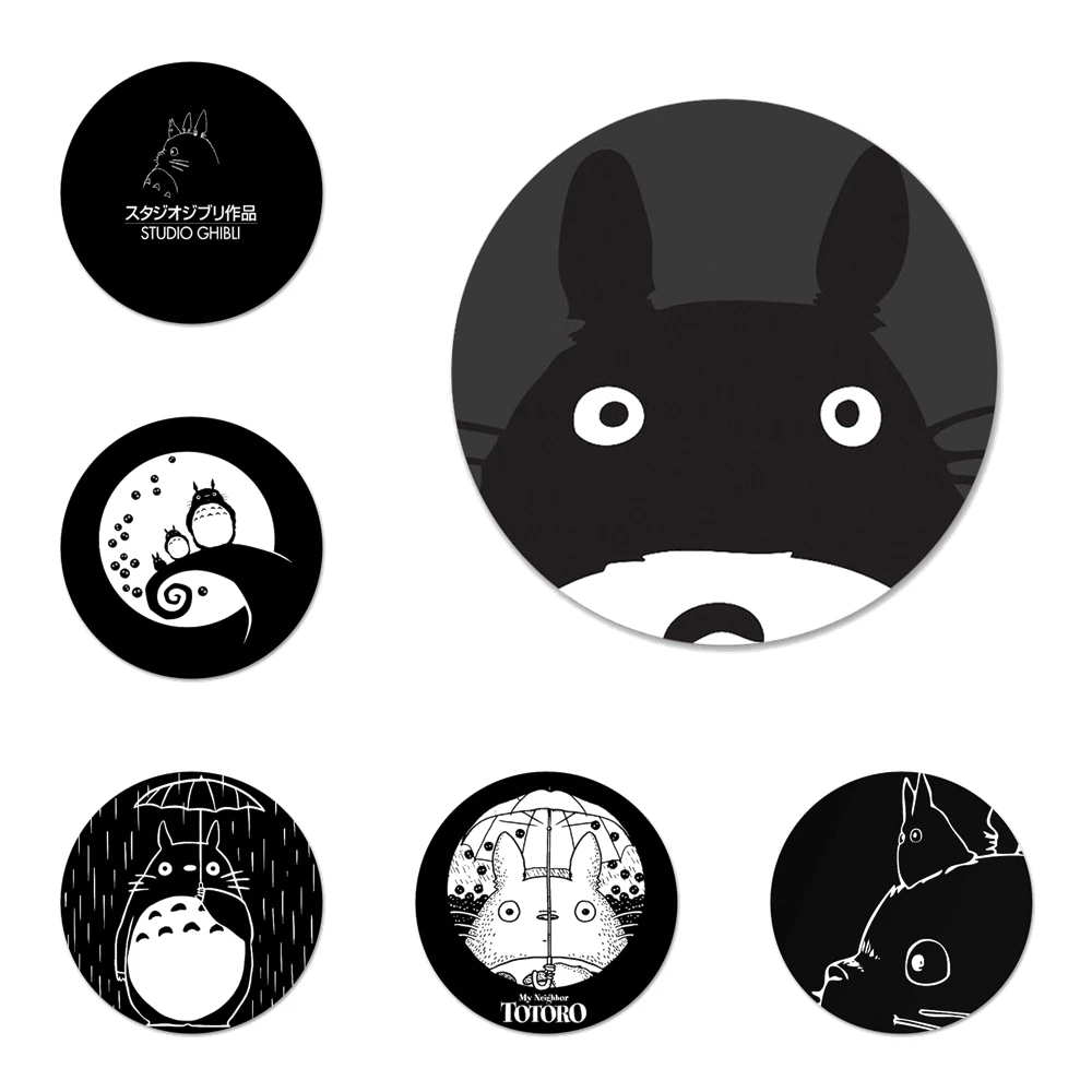 Studio Ghibli Totoro Black Icons Pins Badge Decoration Brooches Metal Badges For Clothes Backpack Decoration 58mm
Studio Ghibli Totoro Black Icons Pins Badge Decoration Brooches Metal Badges For Clothes Backpack Decoration 58mm