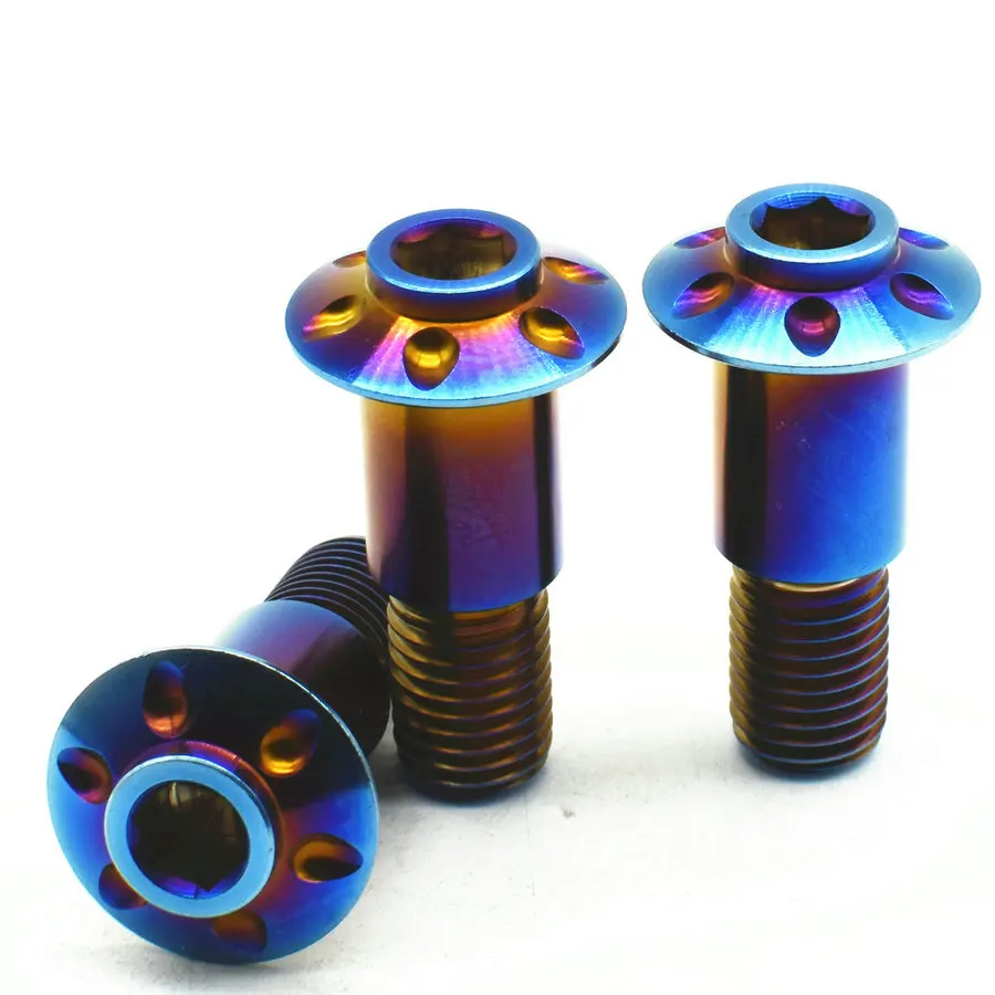 Titanium Bolt M10 Brace Bolt Motorcycle Electric Motor Kickstand Bracket Gold/Burned Blue Color 1/3pcs Ti Screws Ti Fasteners
Titanium Bolt M10 Brace Bolt Motorcycle Electric Motor Kickstand Bracket Gold/Burned Blue Color 1/3pcs Ti Screws Ti Fasteners