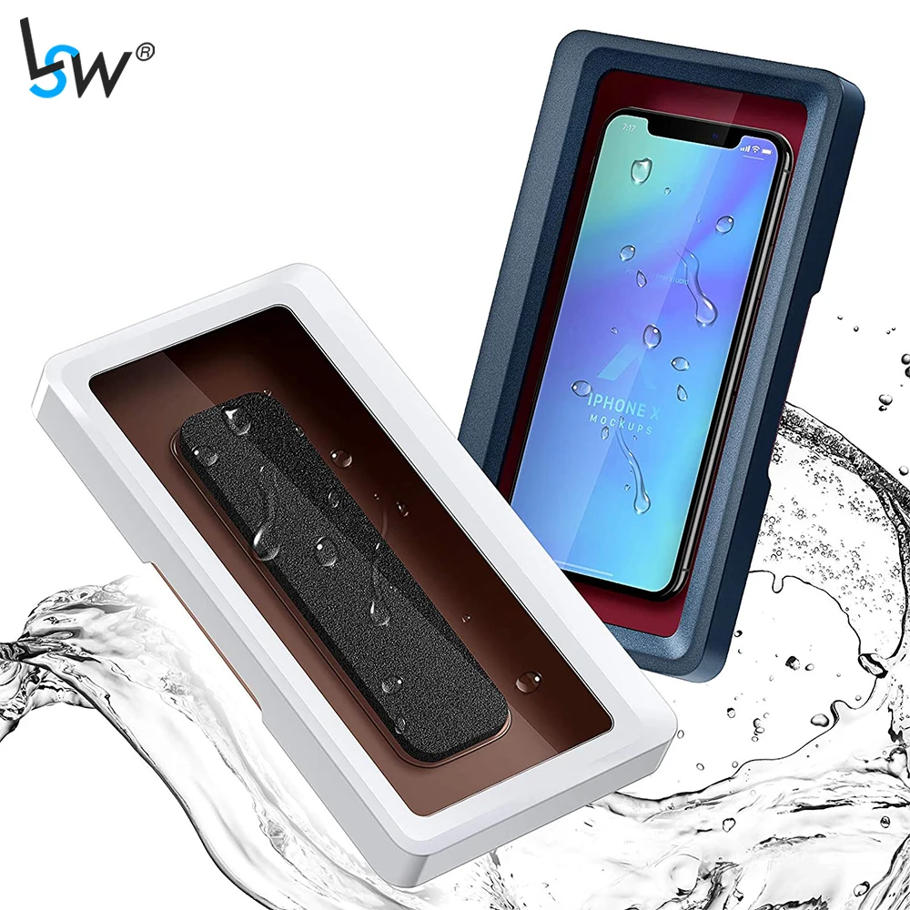 RYWER Phone Holder Bathroom Waterproof Home Wall iPhone Case Stand Box Self-adhesive Touch Screen Phone Shell Shower Sealing
RYWER Phone Holder Bathroom Waterproof Home Wall iPhone Case Stand Box Self-adhesive Touch Screen Phone Shell Shower Sealing