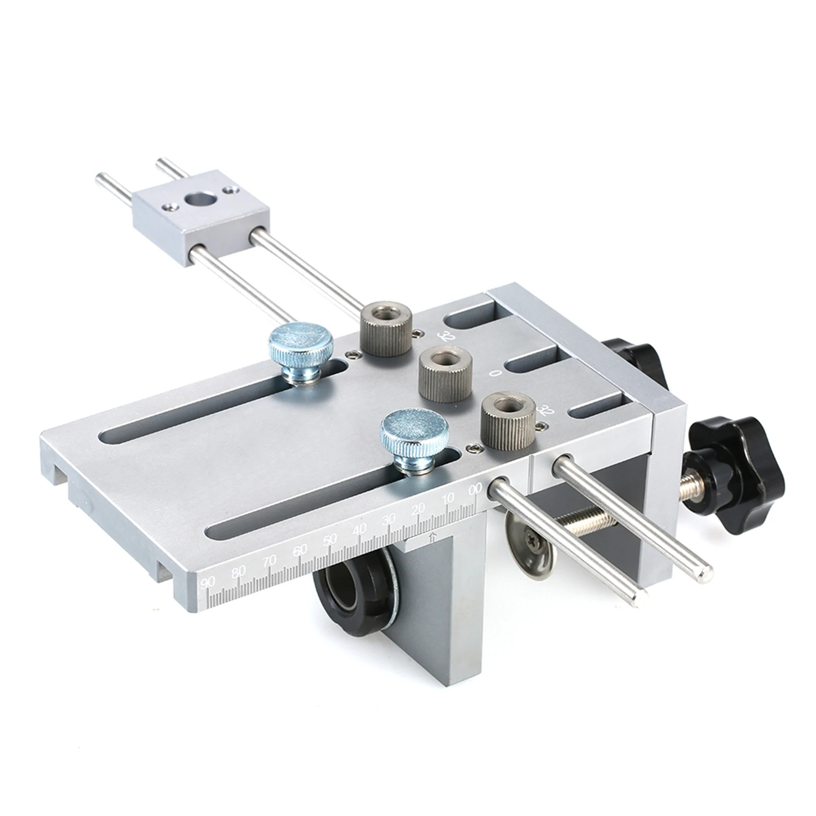 3-in-1 Punch Positioner With Clamp Punching Locator Hole Drill Punch Positioner Guide Locator Jig Dowelling Jig For Furniture
3-in-1 Punch Positioner With Clamp Punching Locator Hole Drill Punch Positioner Guide Locator Jig Dowelling Jig For Furniture