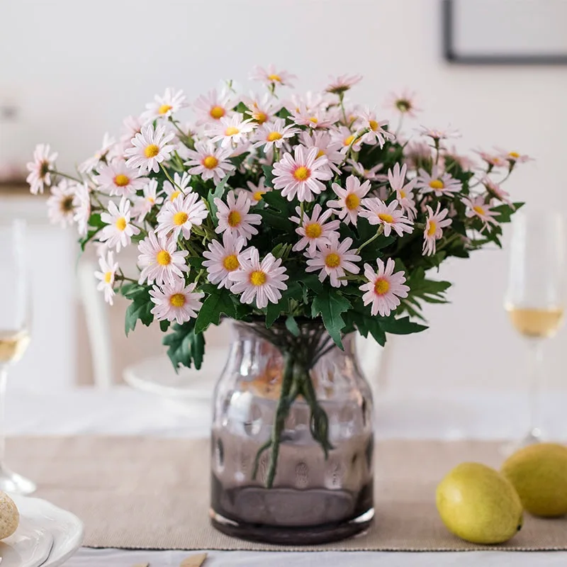 Small Chrysanthemum Daisy Simulation Bouquet Dutch Chrysanthemum Cosmos Living Room Decoration Photography Props Fake Flowers 
Small Chrysanthemum Daisy Simulation Bouquet Dutch Chrysanthemum Cosmos Living Room Decoration Photography Props Fake Flowers